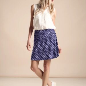 Sukňa modrá-vzor Street One