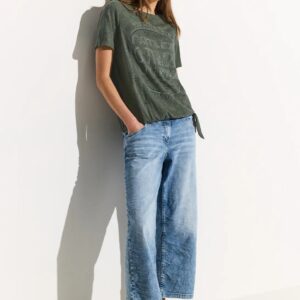 Tričko khaki  Cecil