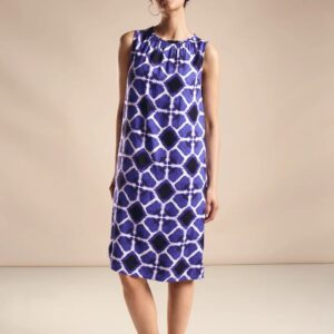 Šaty modrá-vzor Street One