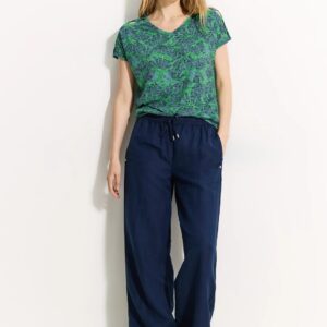 Tričko zelená-vzor Cecil