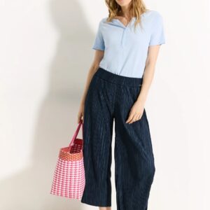 Nohavice modrá Cecil