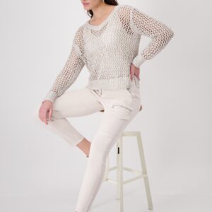 Nohavice béž Monari