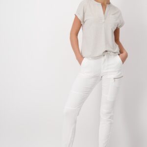 Nohavice biela Monari