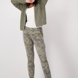 Kardigán khaki Monari