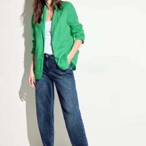 Sako ľan zelené Cecil