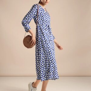 Šaty modrá-vzor Street One