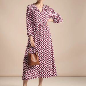 Šaty červená-vzor Street One