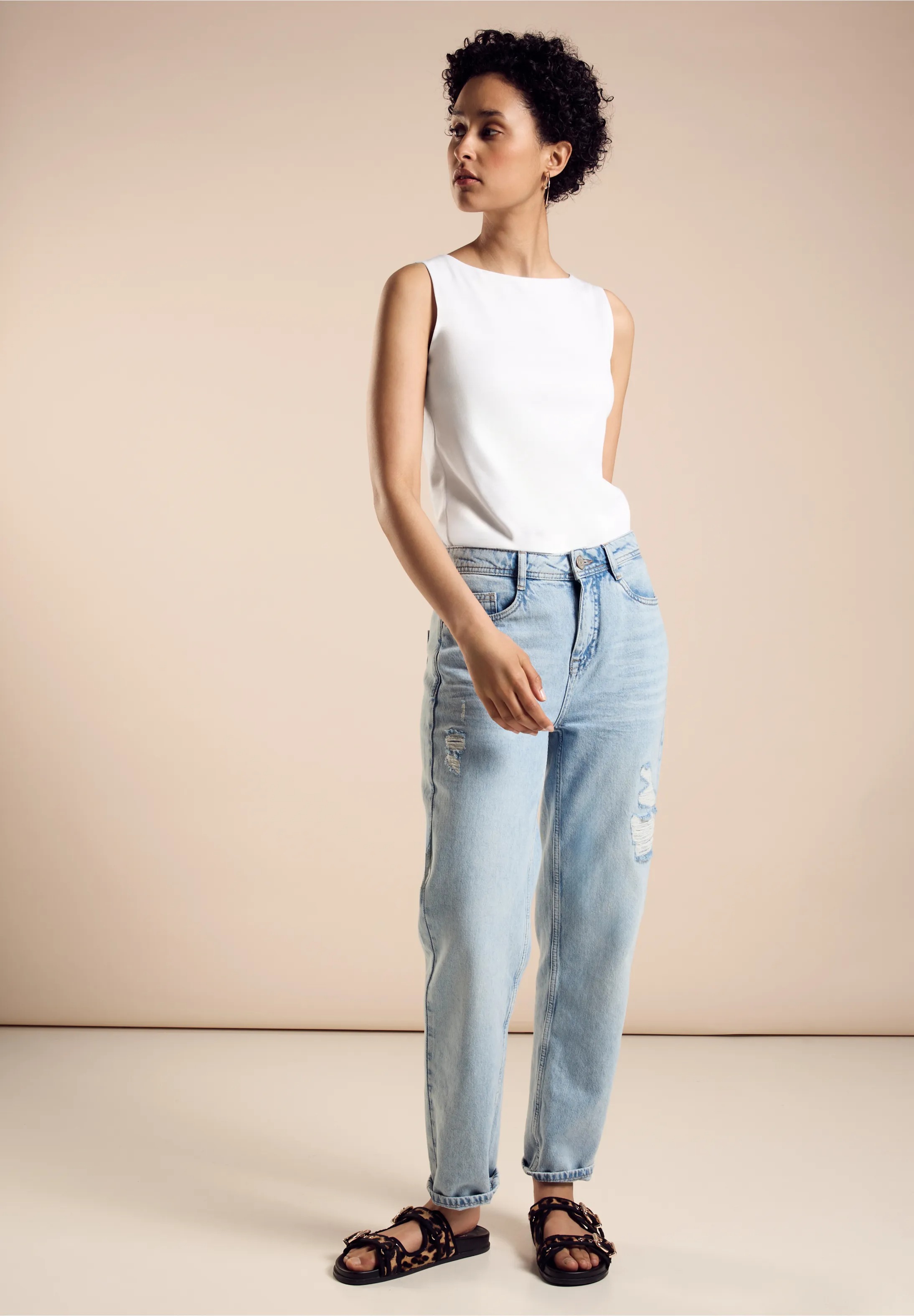 Top biely Street One