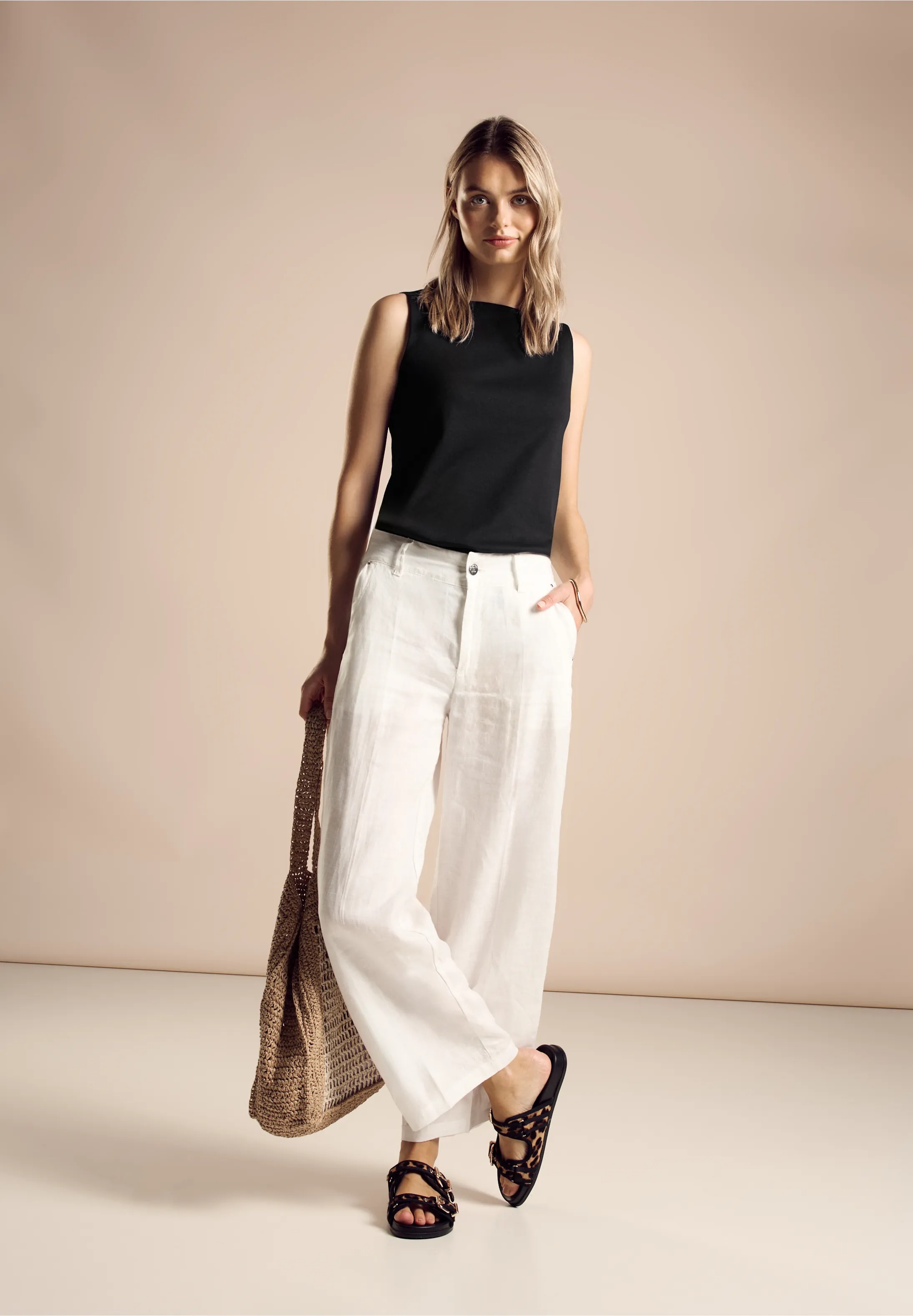 Top čierny Street One