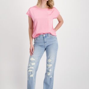 Tričko ružové Monari