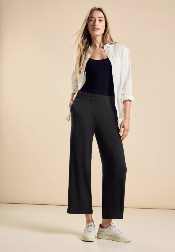 Nohavice čierne Street One