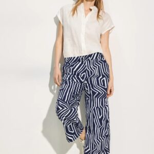 Nohavice tm.modrá Cecil