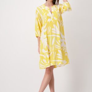 Šaty bielo-žlté Monari