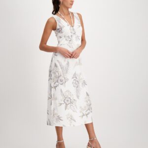 Šaty biela-vzor Monari