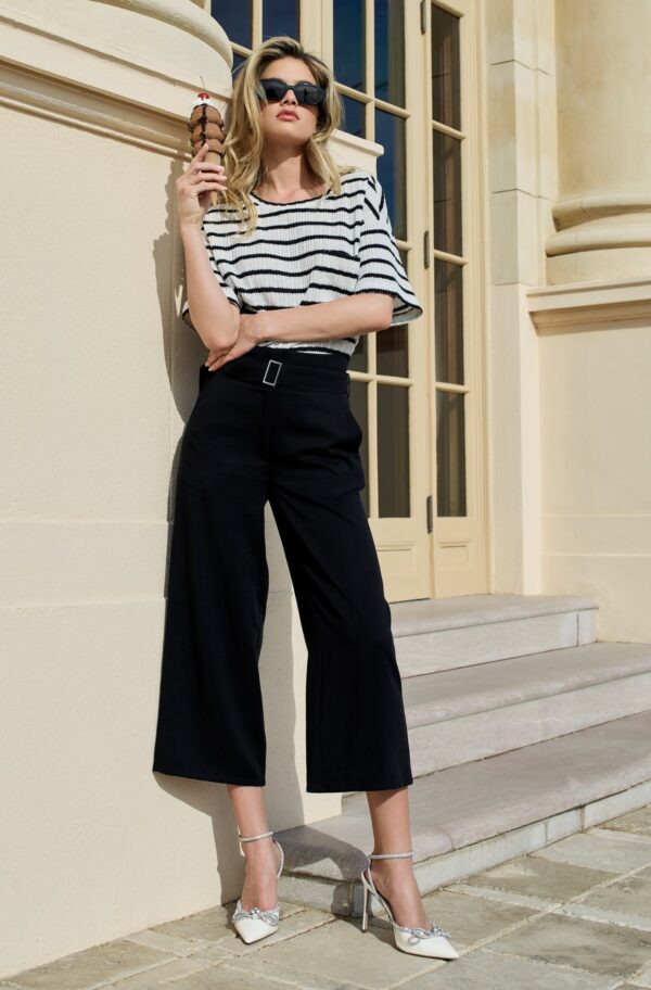 Nohavice čierne Monari