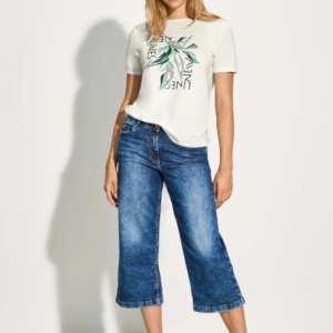 Tričko vanilka-potlač Cecil