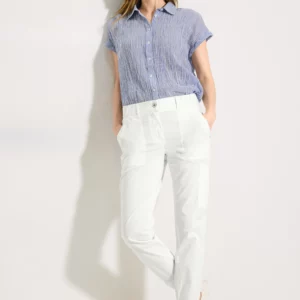 Nohavice biela Cecil