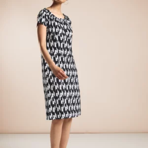 Šaty čierna-vzor Street One