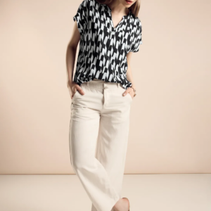 Blúzka čierna-vzor Street One