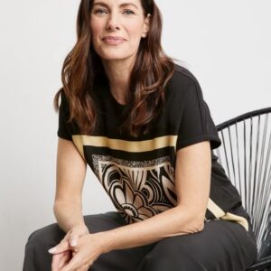 Blúzka čierna-vzor Gerry Weber