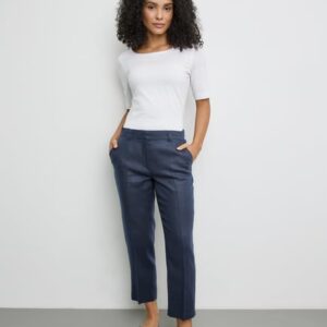 Nohavice ľan. tm.modrá Gerry Weber