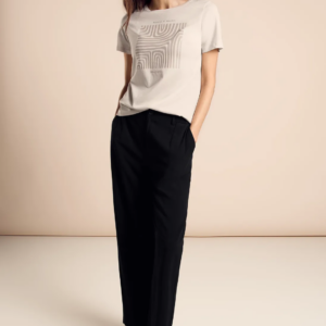 Tričko béž-potlač Street One